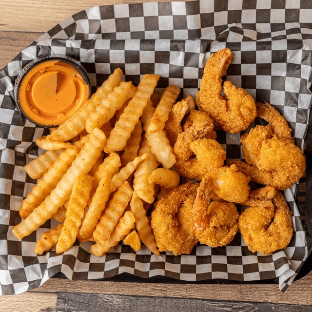 Shrimp (10) & Chips.